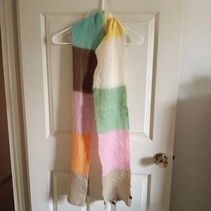 Gap Mohair Multi Color Scarf